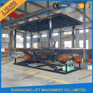 Hydraulic Double Layers Automotive Vertical Car Parking Equipment with Ce