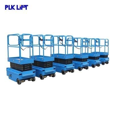 Mini Hydraulic Tracked Electric Battery Charger Scissor Lift