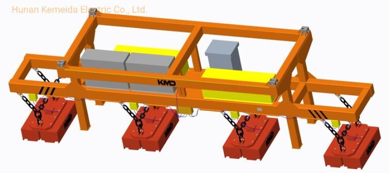 China Reach Stacker Electromagnet for Train