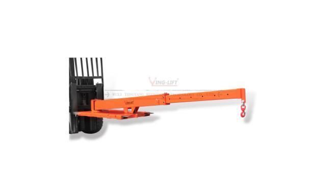 Ylc01 DIP-Angle Telescopic Rotatable Fork Mounted Jibs Loading Capacity 690kg -2000kg