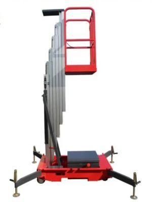 High Quality Aluminum Aerial Working Man Lift Platform Price Low with CE