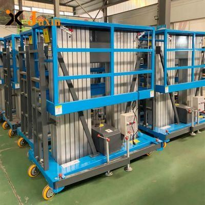Electirc Aluminum Mast Vertical Platform Lift for Indoor Outdoor