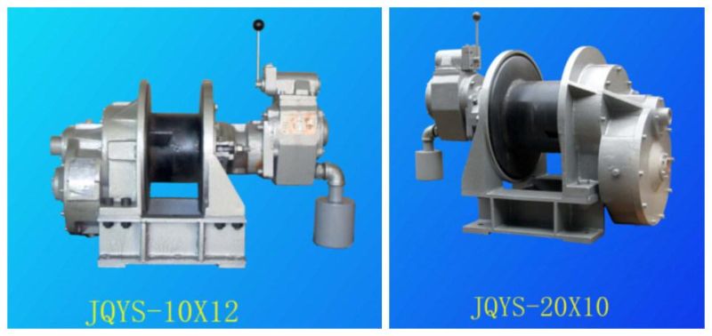 2000kg Jqys-20X10 Pneumatic Winch for Metal Mine/ Coal Mine