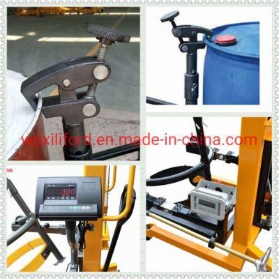 1000lb. Capacity Hydraulic Drum Lifter, Oil Drum Stacker Da450