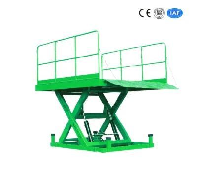 2 Tons Cargo Lift Table Stationary Scissor Lift with Ce