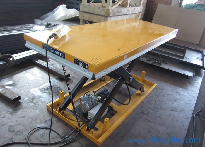 Buytool Hw500L Electric Heavy Duty Scissor Lift Table Hydraulic Lifting Table