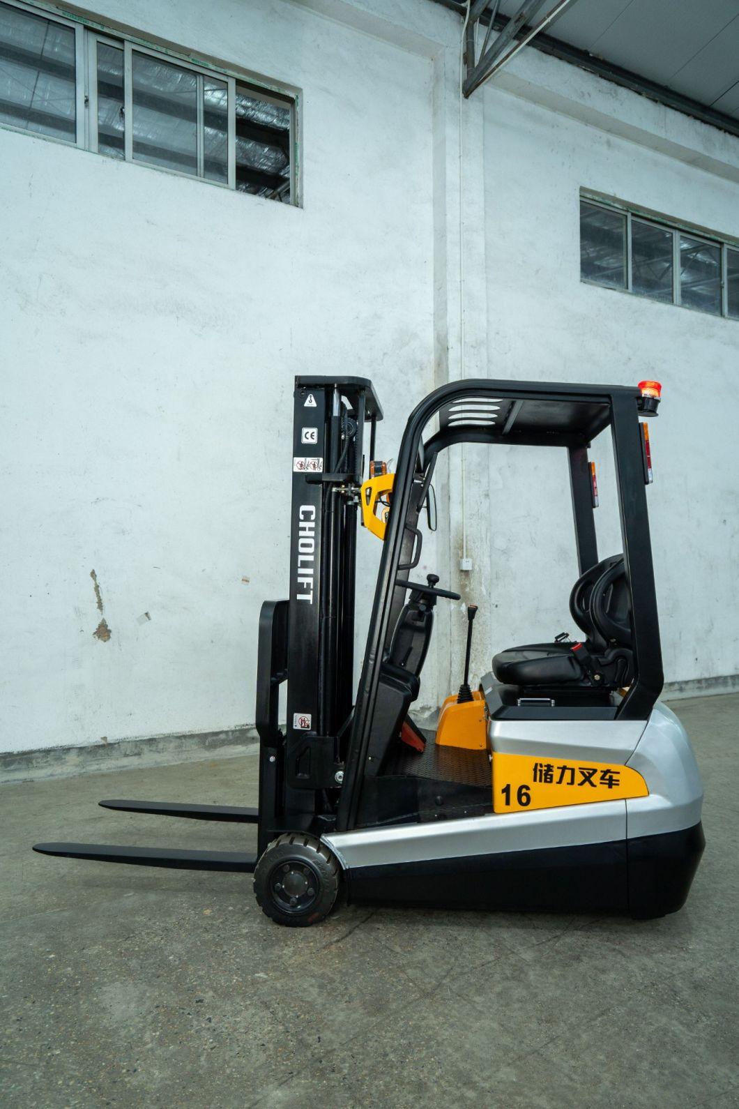 Three-Wheeled 1.2 Ton 3m 4.5m 5m High-Quality Electric Forklift