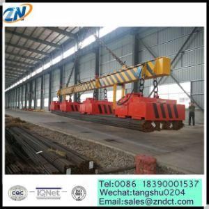 High Temperature MW18-17070L/2 Lifting Magnet for Handling Bundled Rebar and Profiled Steel