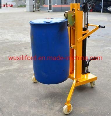 450kg Oil Drum Hand Trolley Manual Hydraulic Drum Lifter Price