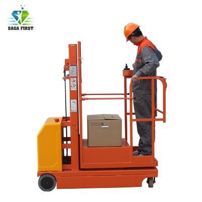 Aerial Pick up Cargo Truck Order Picker Lift Machine