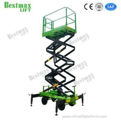 Mk600t Mobile Scissor Lift with 1000kg Load Capacity