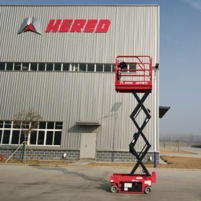 Small Cherry Picker Electric Scissor Lift Platform Table Manufacturer Aerial Work Platform