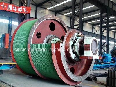 Single Rope Double Cylinder Winding Mine Hoist