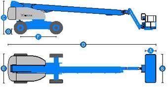 Gtbz28 Buildings Maintenance Spider Boom Lift