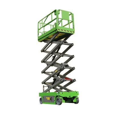 Self Propelled Scissor Lift Metro Station Project Proportional Control for Sale