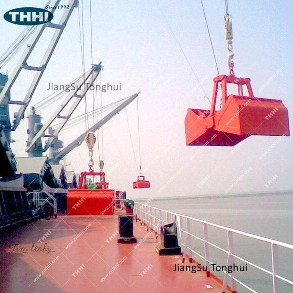 12cbm Ship Crane Hydraulic Clamshell Grab