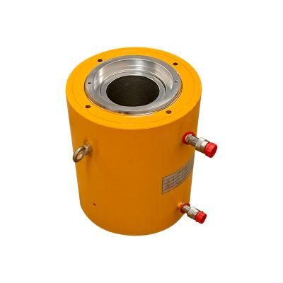 Center Hole Hydraulic Jack Hydraulic Prestressed Jack for Post Tension