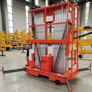 4-18m Vertical Electric Hydraulic Single Person Lift Aerial Mobile One Man Lift for Sale