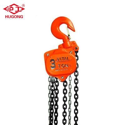 China 5 Ton Chain Pulley Block Mechanism