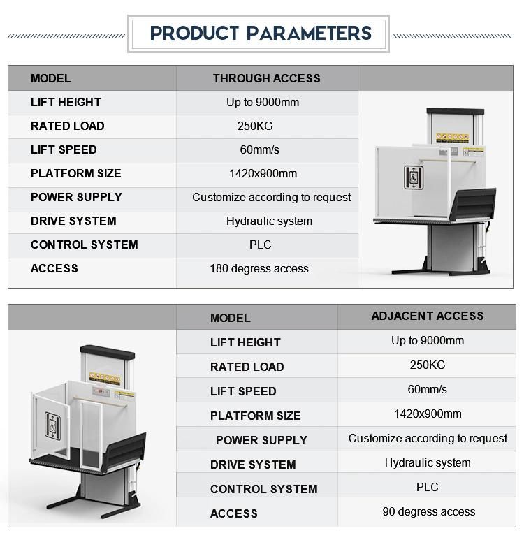 1m Platform Lifts for Disabled