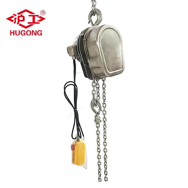 Dhs Stainless Steel Chain Block Electric Chain Hoist 1000kg