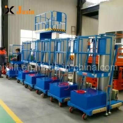 China Supplier Indoor Aerial Mobile Single Column Aluminum Lift for Sale