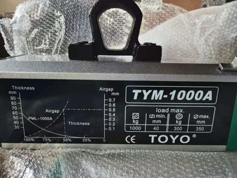 Toyo 1000kg Permanent Magnetic Lifter /Heavy Duty Magnet Lifter
