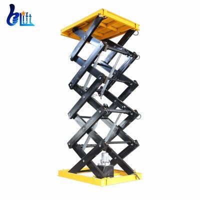 2m Portable Hydraulic Air Lifting Jack Electric Scissor Lift Table