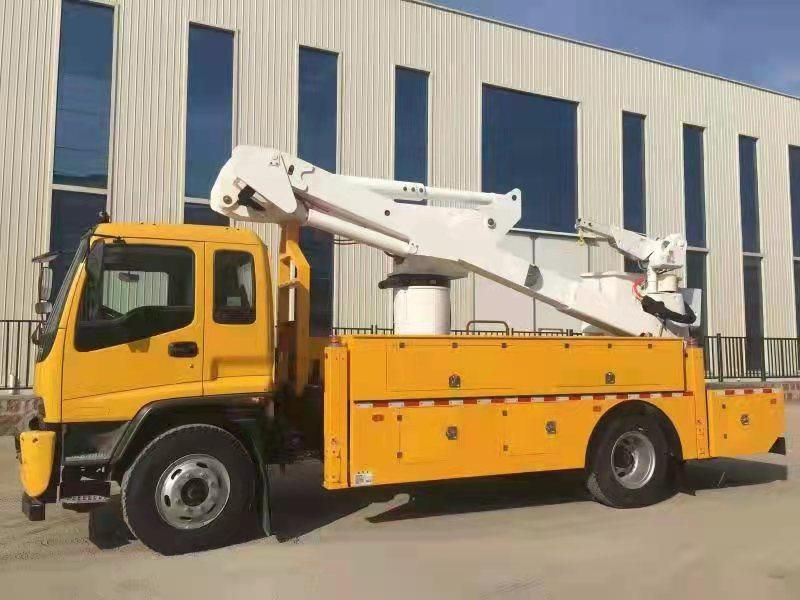 Awp Mobile Truck Mounted Car Lift Table Cherry Picker 17m