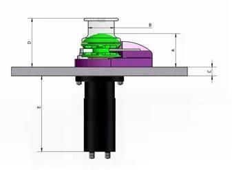 1600W Vertical Anchor Winch, Anchor Windlass (Gypsy-DIN766-10mm)