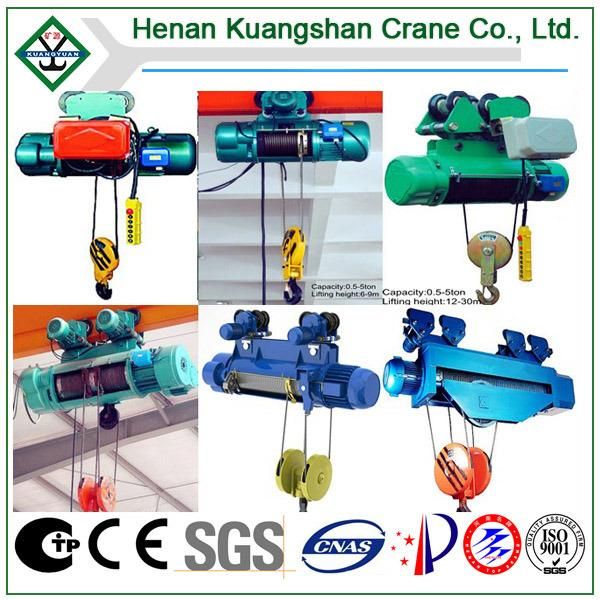 Steel Wire Rope Electric Hoist