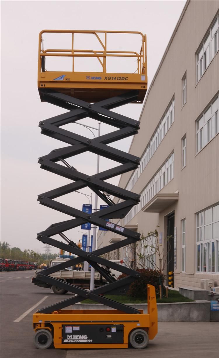XCMG Electric Aerial Lift Platform Mobile Scissor Lift