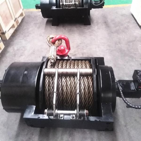 Various Capacity Boat Docking Drum Anchor Winch for Pontoon