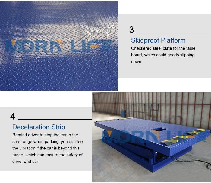 Morn Station Ary Scissor Lift Freight Elevator