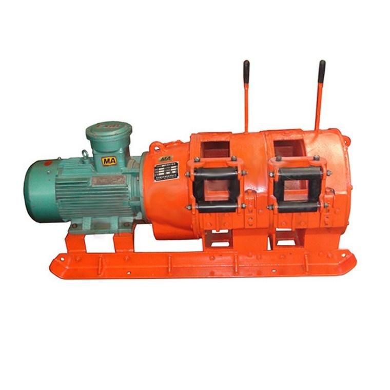 Double Drum Electric Slusher Winch with Scraper Bucket