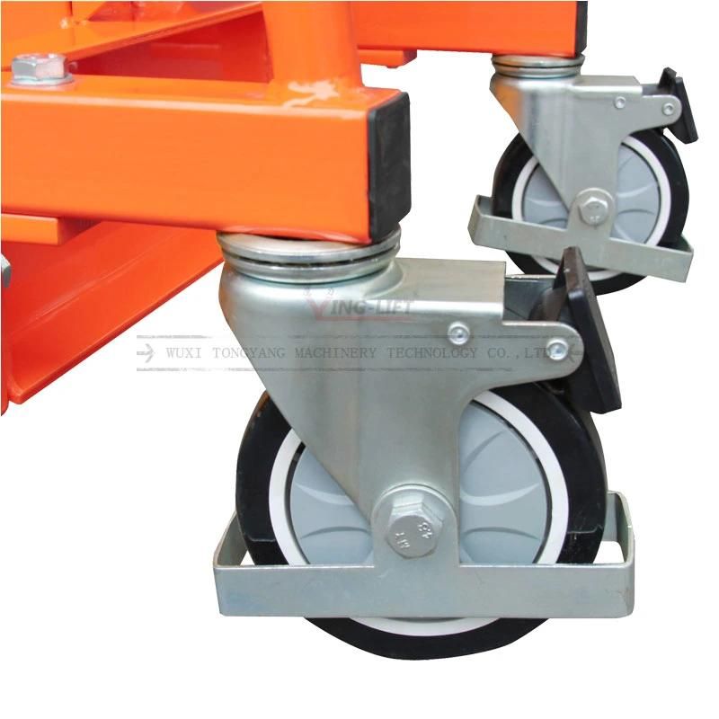 200kg Hand Operated Forklift Pallet Stacker Manual Lifter M200