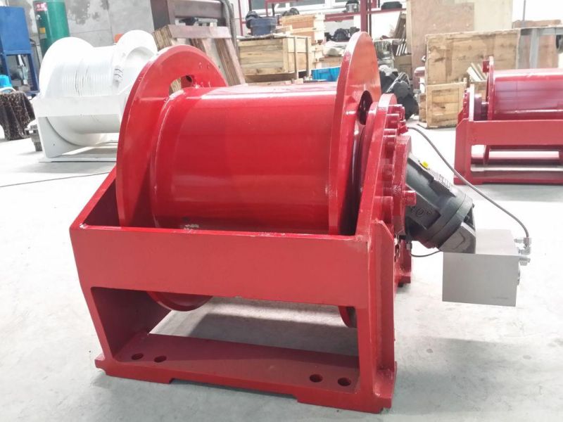 Customized 10/12/15/20/30 Ton Hydraulic Winch Truck/Tractor/Drilling Rig/Excavator/Marine Boat/Crane Hydraulic Winch