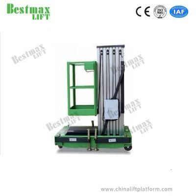 10 Meters Hydraulic Lift Platform Aluminum Frame Aerial Work Platform