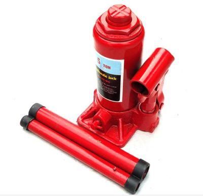 Double RAM Hydraulic Bottle Jack with Safety Valve