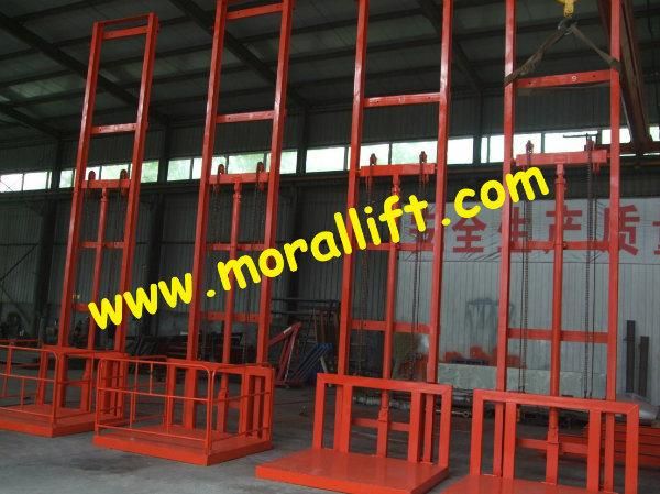2000kg Hydraulic Vertical Cargo Platform Lift for Warehouse