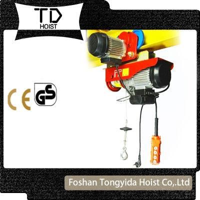 PA Type Wire Rope Mini Electric Hoist PA1000 for Lifting