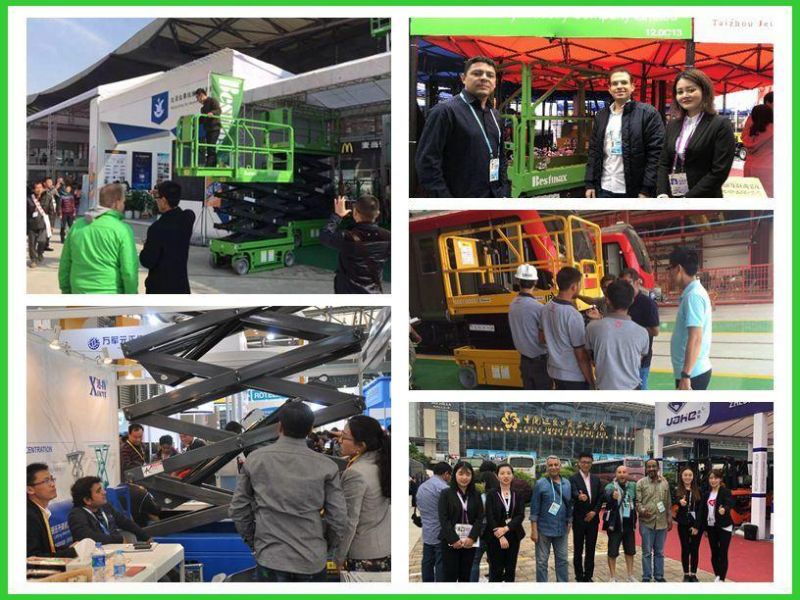 6m-12m High-End Aerial Self Propelled Scissor Lift for European Market