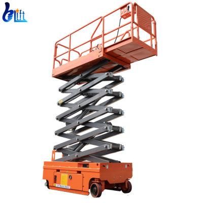 Portable Hydraulic Lifting Equipment Hydraulic Electric Motor Scissor Lift