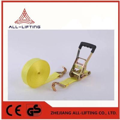 2&quot; 50mm 5tons Lashing System Polyester Ratchet Tie Down