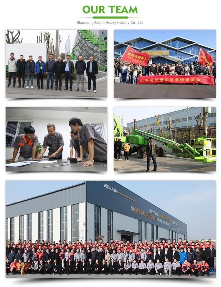 Aerial Lift Boom Towable Work Platform Aerial Telescopic Boom Lift for Outdoor