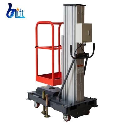 5m -10m Standard Single Mast Aluminum Work Platform Lift