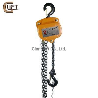 0.5-50t Heavy Duty Hand Pulling Manual Chain Hoist Crane Hand Lifting Chain Block with Hook CE Certified (HSZ-V)