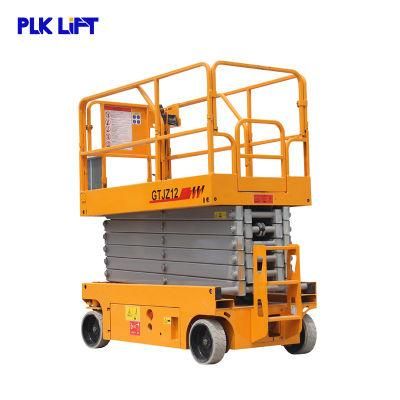 6m 10m Mobile Hydraulic Self Propelled Scissor Lift for Sale