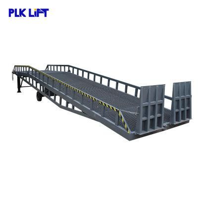 Europe Standard Hydraulic Mobile Loading Yard Ramp