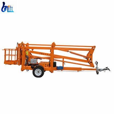 CE ISO China Hydraulic Boom Spider Lift for Construction